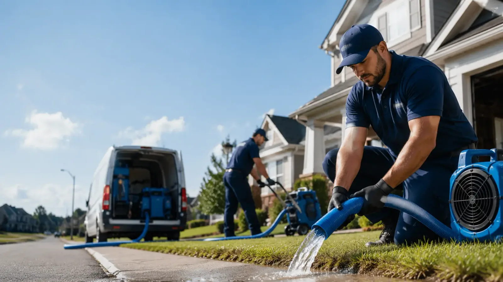 Flood Damage Restoration in Greenview, IL